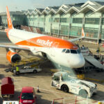 Αεροσκάφος easyJet στο αεροδρόμιο του Μπέρμιγχαμ