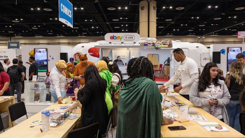 Περίπτερο eBay Live στη MegaCon Orlando του 2026