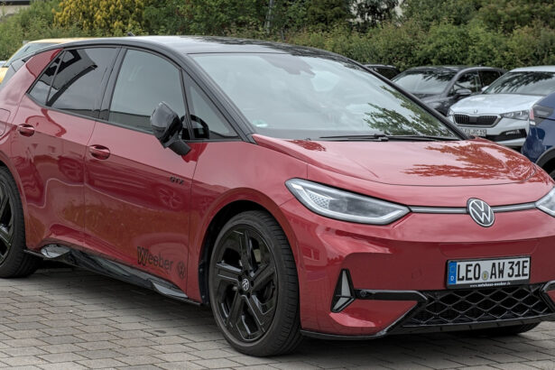 Αμιγώς ηλεκτρικό Volkswagen ID.3 GTX στο Leonberg της Γερμανίας