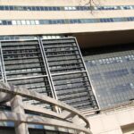Η πρόσοψη του γαλλικού Υπουργείου Οικονομικών στο Μπερσί του Παρισιού