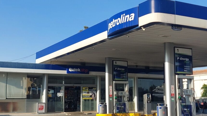 Πρατήριο της Petrolina στην Κύπρο