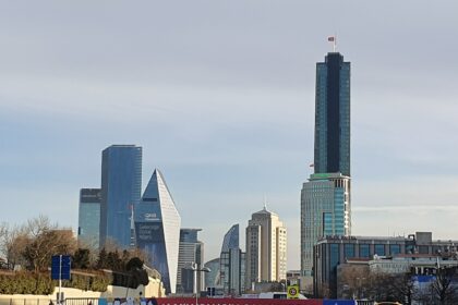 Ουρανοξύστες στην περιοχή Levent της Κωνσταντινούπολης