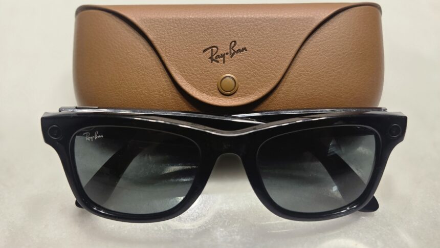 Έξυπνα γυαλιά Ray-Ban Meta πρώτης γενιάς με κάμερα και θήκη φόρτισης