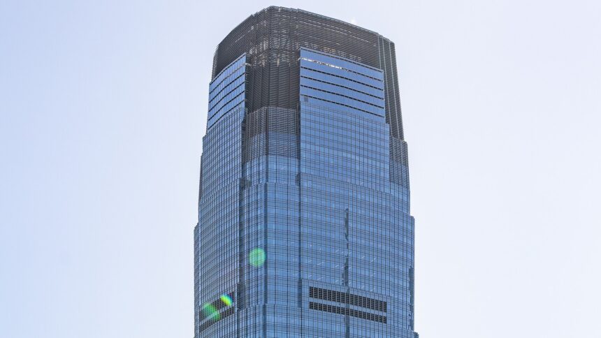 Ο Goldman Sachs Tower στο Jersey City του Νιου Τζέρσεϊ