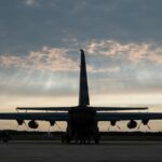 MC-130J Commando II στο έδαφος κατά την άσκηση Northern Strike στο Μίσιγκαν.