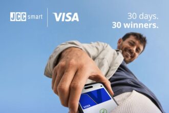 Επίσημο εικαστικό JCCsmart και Visa με πληρωμή από ψηφιακό πορτοφόλι και smartphones ως έπαθλα