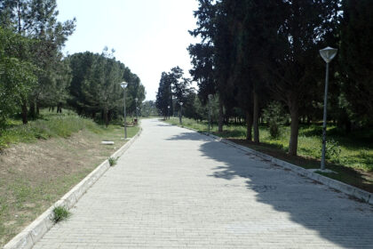 Διάδρομος στο Παττίχειο Πάρκο της Λάρνακας