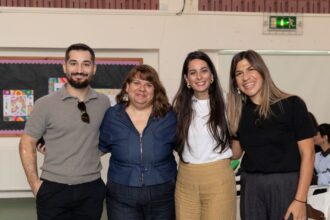 Στιγμιότυπο από τα εγκαίνια του Lib Lab στο Τσίρειο Δημοτικό Λεμεσού