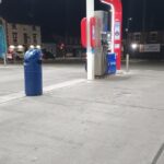 Αντλίες καυσίμων σε βρετανικό πρατήριο στο Worcester