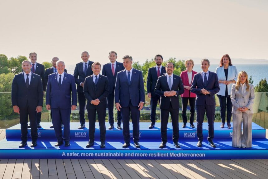 Οι ηγέτες της MED9 στη Σύνοδο του Σπλιτ στις 7 Οκτωβρίου 2026