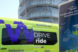 Λεωφορείο WeeDRIVE και ενημερωτικό υλικό metaCCAZE στη Λεμεσό