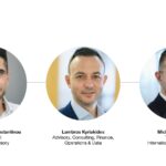 Παναγιώτης Χατζηκωνσταντίνου, Λάμπρος Κυριακίδης και Μιχάλης Ζουρίδης στο επίσημο εικαστικό της PwC Κύπρου