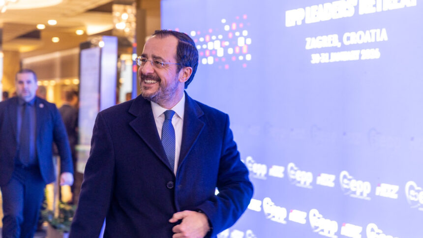 Ο Πρόεδρος της Δημοκρατίας Νίκος Χριστοδουλίδης σε φωτογραφία αρχείου Ιανουαρίου2026