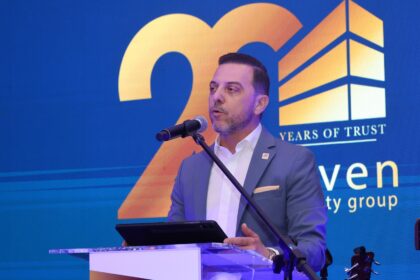 Βασίλης Αρτεμίου, CEO της Seven Property Group, στην επετειακή εκδήλωση