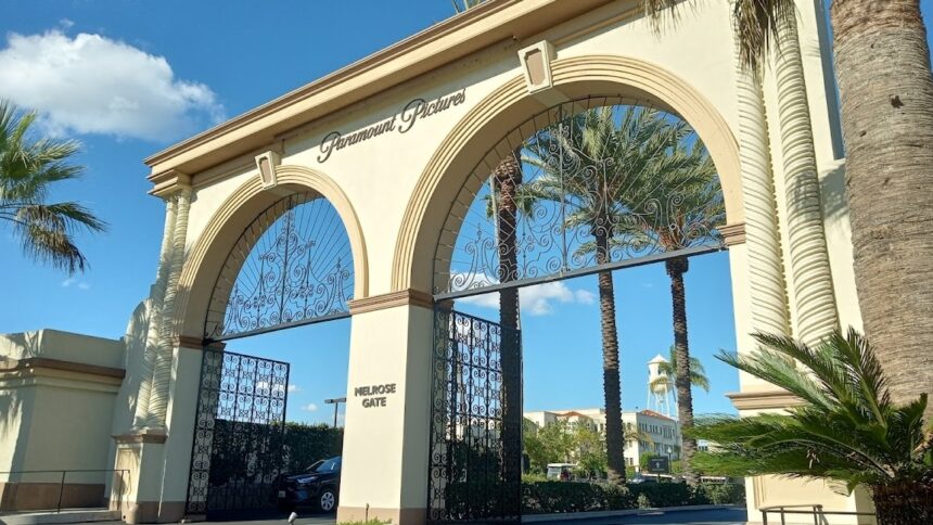 Η πύλη Melrose Gate των στούντιο της Paramount στο Λος Άντζελες