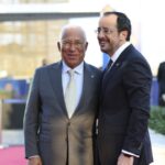 Ο Νίκος Χριστοδουλίδης και ο Αντόνιο Κόστα στην Αγία Νάπα στις 23 Απριλίου 2026, φωτογραφία αρχείου