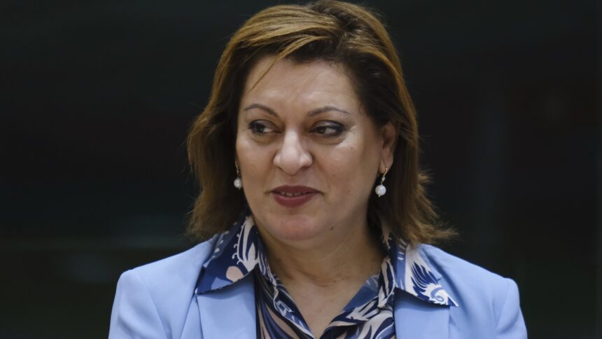Η υπουργός Παιδείας Αθηνά Μιχαηλίδου
