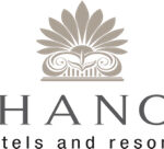 Το επίσημο λογότυπο του ομίλου Thanos Hotels & Resorts