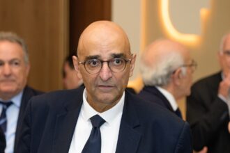 Ο Νίκος Τρυπάτσας σε επίσημη εκδήλωση του ΧΑΚ