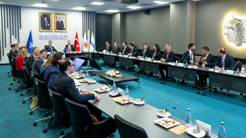 Αρχειακή επίσκεψη του Μαρκ Ρούτε στις εγκαταστάσεις της ASELSAN στην Άγκυρα, 22 Απριλίου 2026