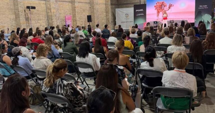 Άποψη του Women in Business & Beyond στη Λεμεσό, επίσημο υλικό του Πανεπιστημίου Λεμεσού