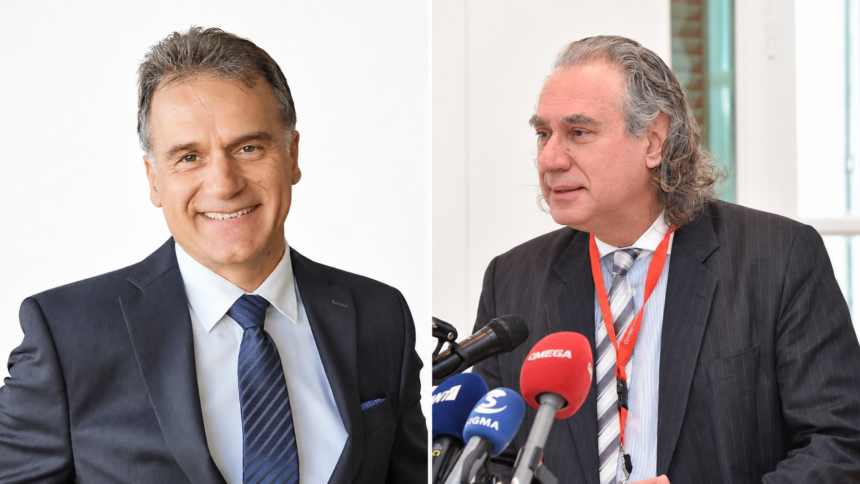 Κολάζ: Κώστας Νοδάρας της OneTeam αριστερά και Μιχάλης Παπαδόπουλος της Velicor Consulting δεξιά