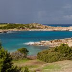 Νεφώσεις πάνω από τον κόλπο Amphitheatre στον Ακάμα, φωτογραφία αρχείου